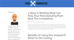 Desktop Screenshot of packproductos.com